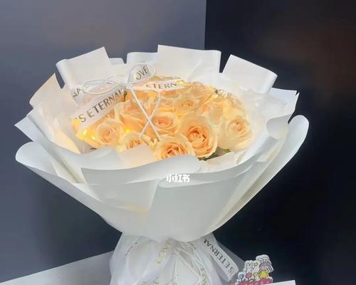 香槟玫瑰的花语（用9朵香槟玫瑰传递温暖和喜悦）