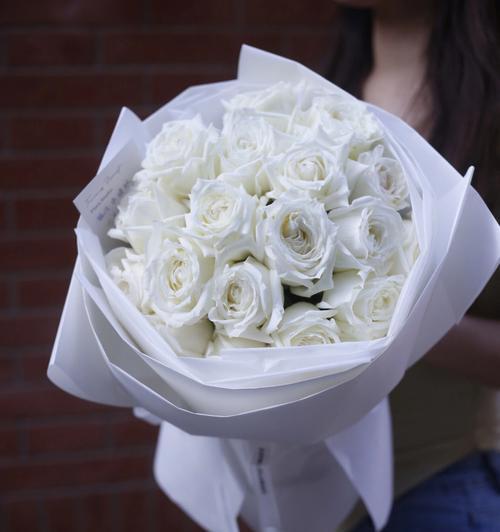 白玫瑰的花语与象征（纯洁、无声的爱情使者）
