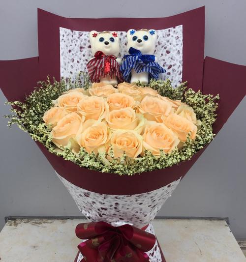 香槟玫瑰花语（将21朵香槟玫瑰传递的深情与美好）