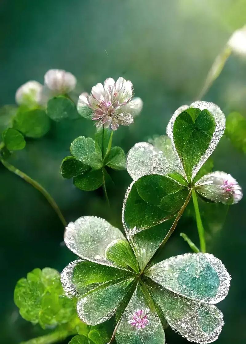 四叶草的爱情花语——寻找幸福的秘密（四叶草带来的幸福密码与心愿实现）