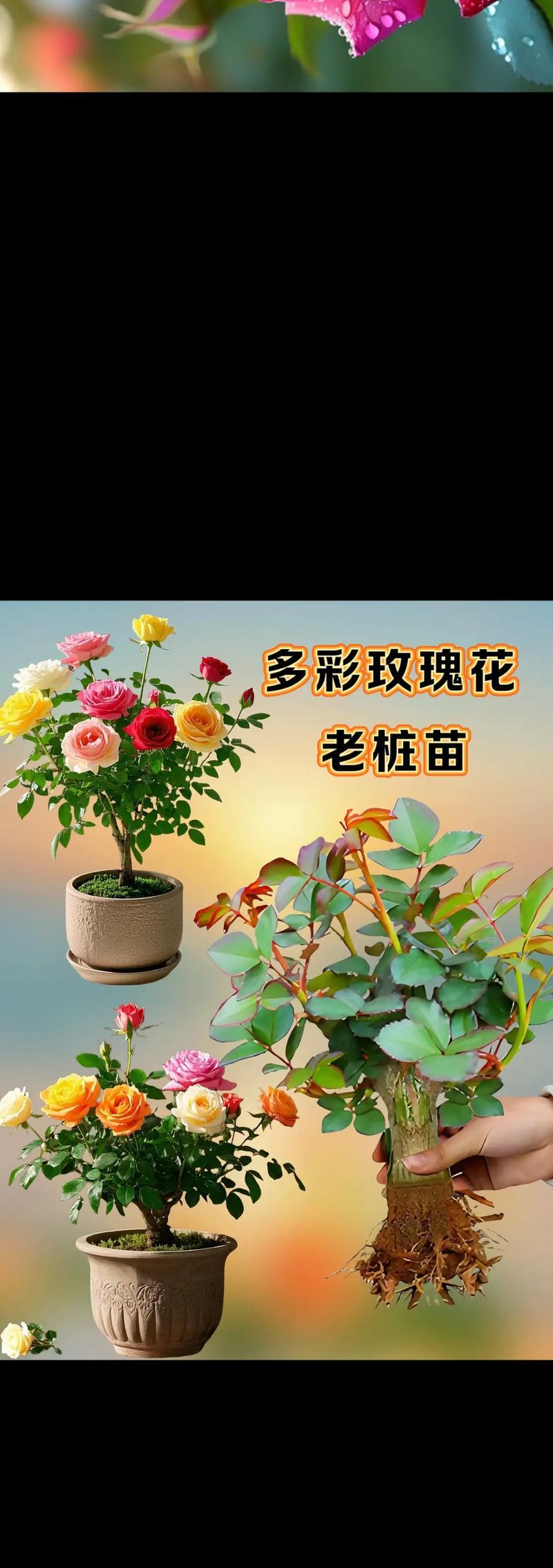 网购玫瑰花怎么养开花