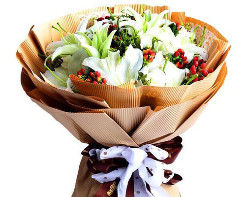 12朵玫瑰花搭配2朵百合的寓意是什么？