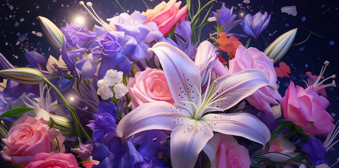 百合花组合花语是什么？百合花束的寓意有哪些？