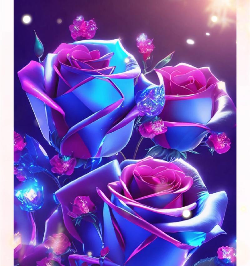 蓝紫色的玫瑰花代表什么？蓝紫色的玫瑰花花语有哪些？