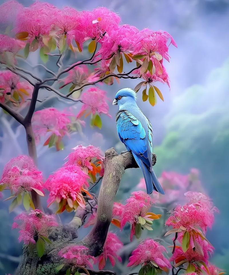 蓝桉鸟的花语是什么？蓝桉鸟花语有何含义？