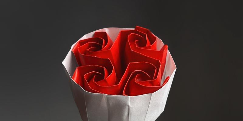 折花玫瑰花蕊的正确折法是什么？