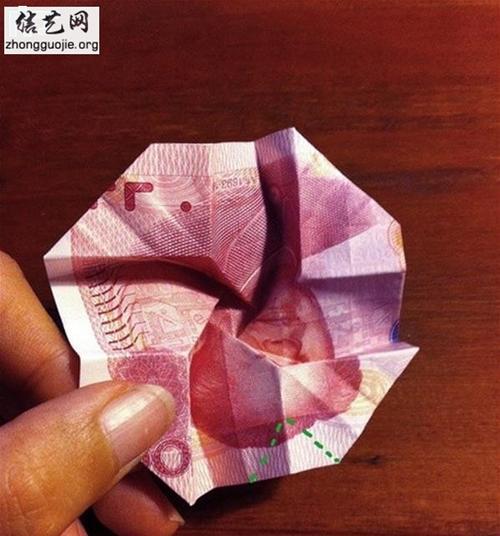 布条折花瓣玫瑰花的图解教程是什么？