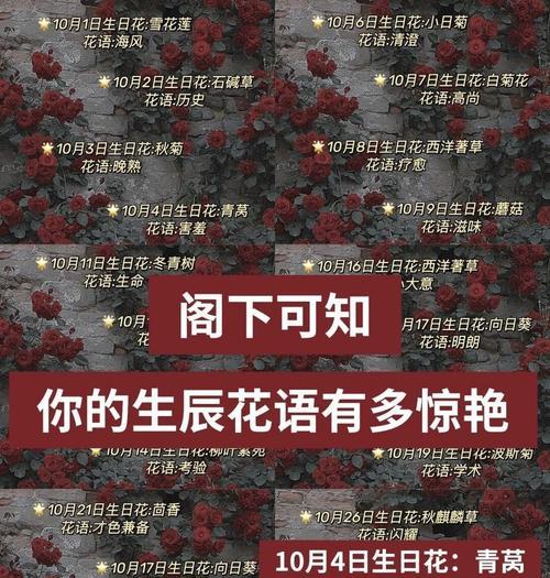 花语星卡师中包含哪些花？