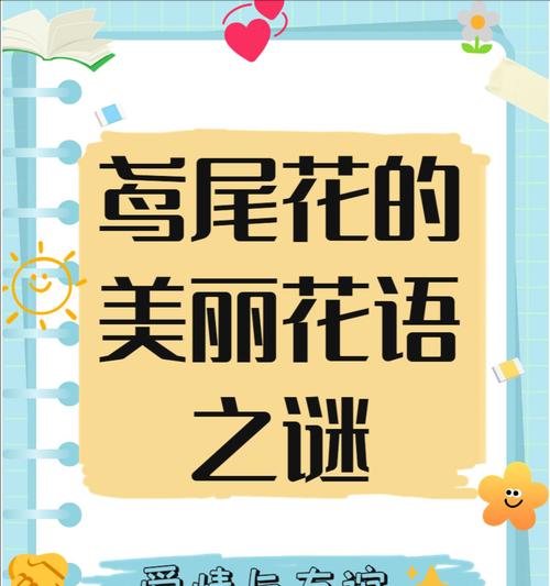 向孩子传达的花语有哪些？