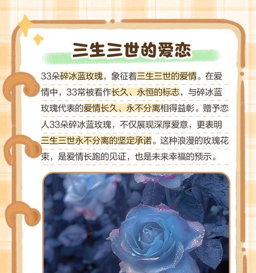 33朵玫瑰传递给男人的花语是什么？