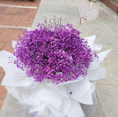 紫色康乃馨花束的花语是什么？它代表什么情感？