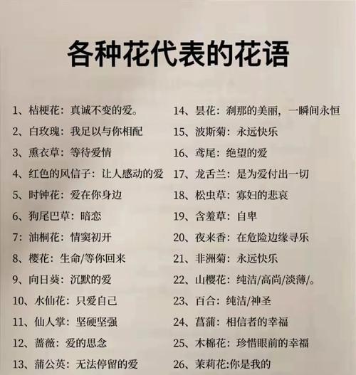 什么花语最能惊艳到人？送花时如何选择最合适的花语？