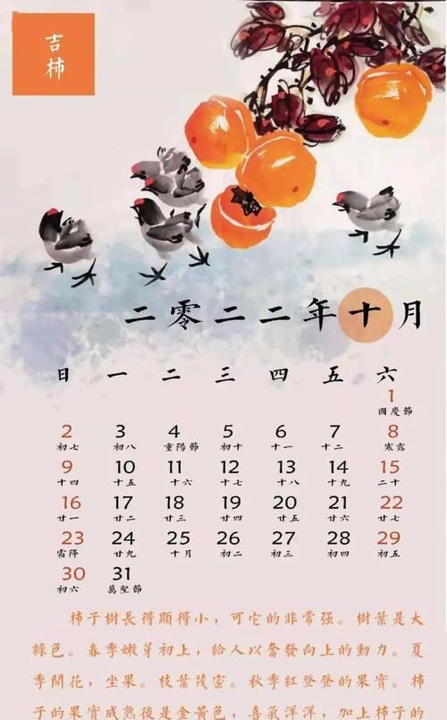 柿子花语有哪些？柿子花的花语代表了什么？
