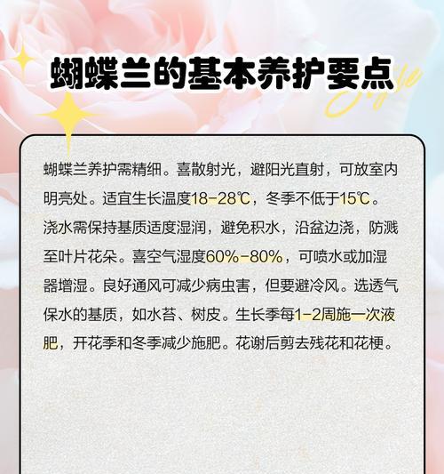 蝴蝶兰养殖的常见问题及解决方法是什么？
