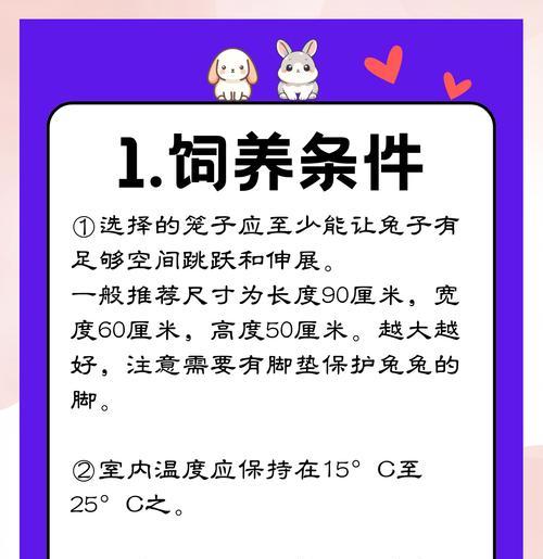 养兔新手指南：兔儿的正确饲养方法是什么？