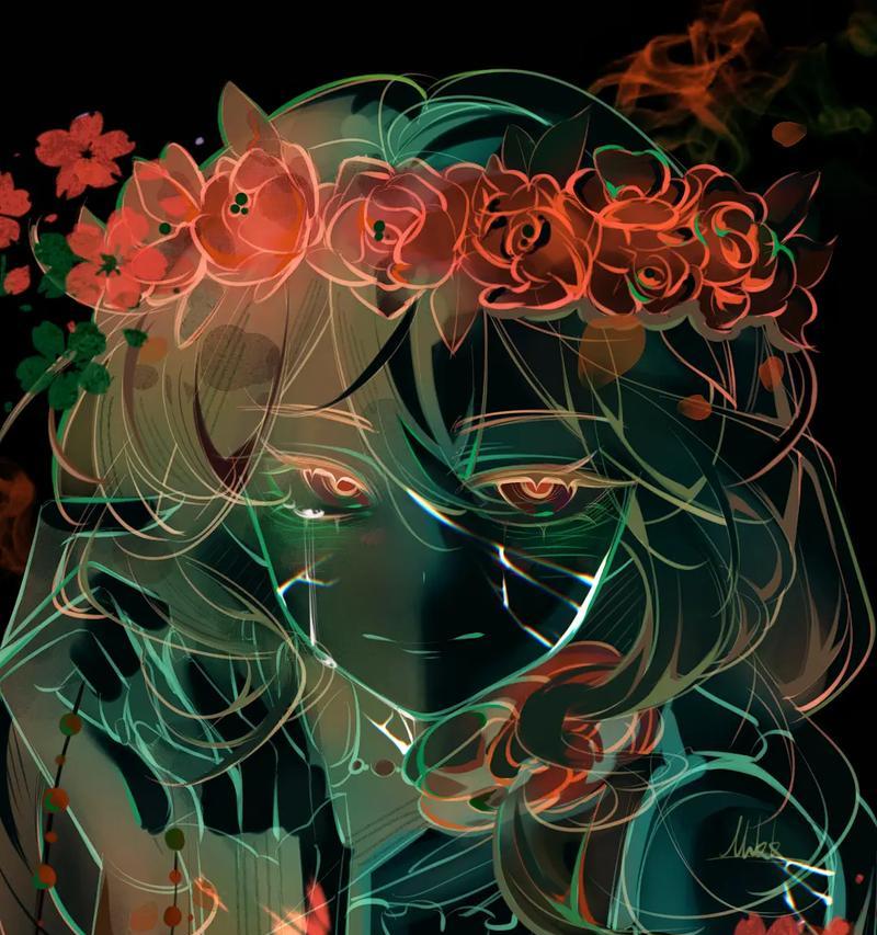 破碎的花象征什么意思