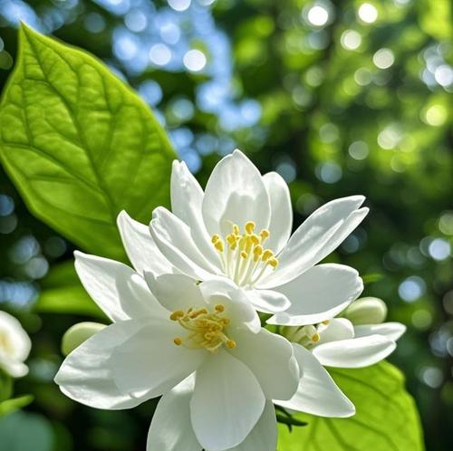 三支茉莉花的寓意深度解读