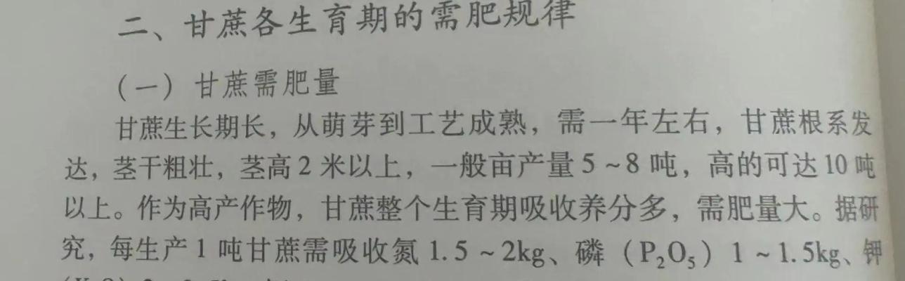 甘蔗现代栽培技术有哪些？如何提高甘蔗产量？