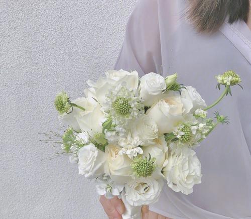 白色手捧花通常代表什么含义？