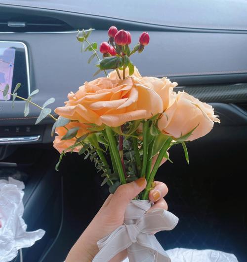 手捧花绑桃木枝代表什么？