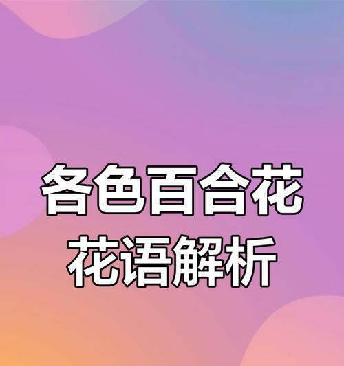 各种白色花的花语寓意是什么？