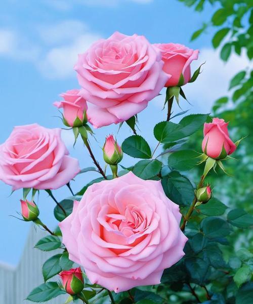 蓝白色月季花代表什么？月季花的花语有哪些？