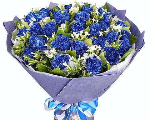 蓝色栀子花代表什么？蓝色栀子花的寓意是什么？