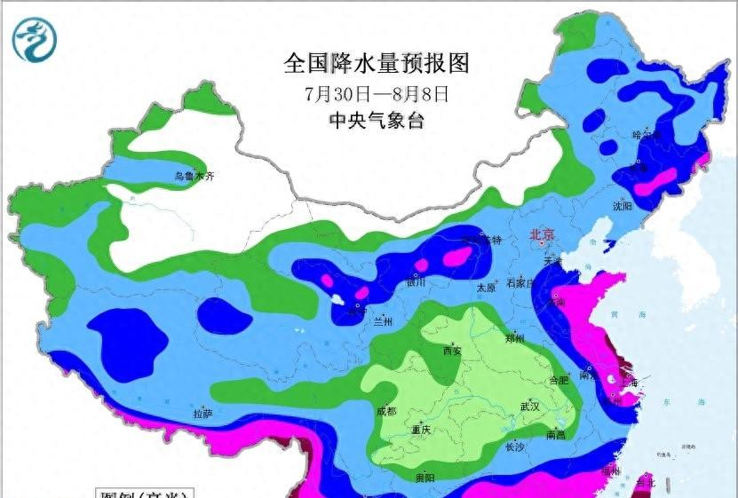 山东省！明天7月31号，新一轮降雨中心已定，大雨暴雨分布如下！
