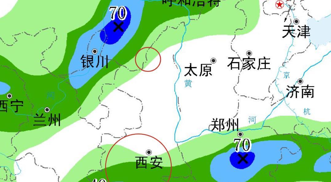 陕西省！明天8月6号，新一轮强降雨中心已定，大雨中雨分布如下！